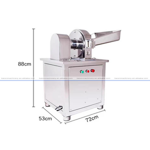 Cosmetic Ultra Fine Powder Grinder Crush Tobacco Leaves BX Series Powdered Icing Sugar Grinding Pulverizer Machine