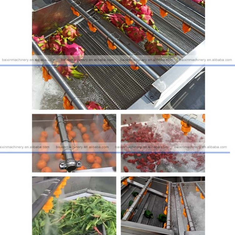 Vegetable Washing Machine Mini High Quality Fruit And Vegetable Cleaning Machine Bubble Cleaning Machine Vegetable Washing Machi