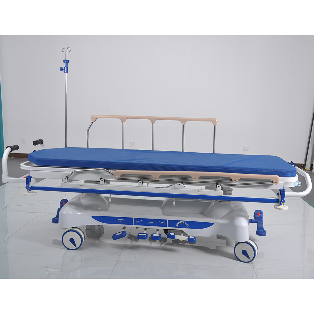 Transport Stretcher medical  Hospital ICU Room Ambulance Hydraulic Hospital Bed