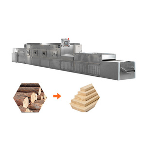 High output microwave wood dryer wood drying machine