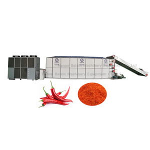 1-3tons Chilli Pepper Chili Factory Dryer Continuous Heat Pump Bay Laurel Leaf Fruit Hays Drying Machine