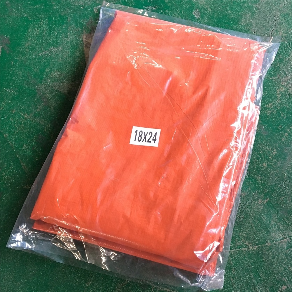 Factory High Quality 120GSM Tarpaulin Widely Used PE Coated Waterproof Truck Car Cover Plastic Sheets