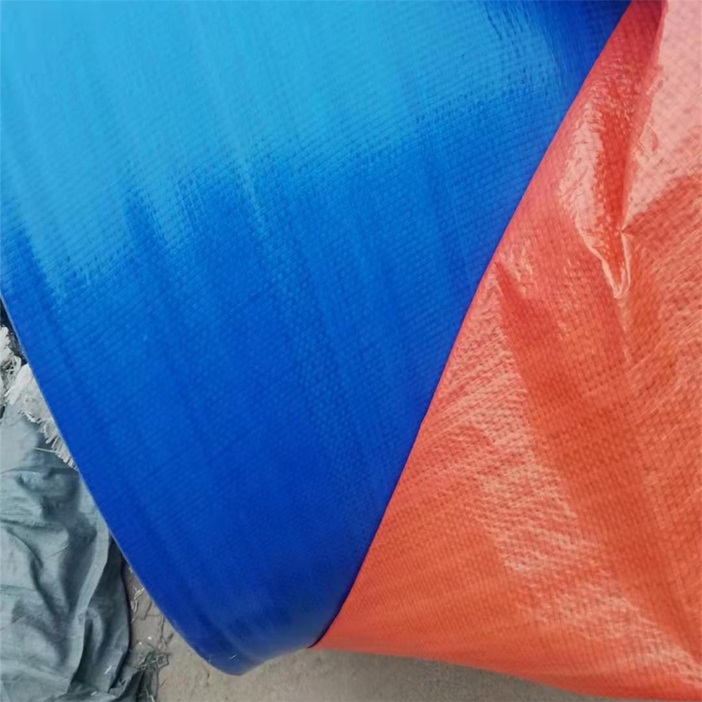 Factory High Quality 120GSM Tarpaulin Widely Used PE Coated Waterproof Truck Car Cover Plastic Sheets