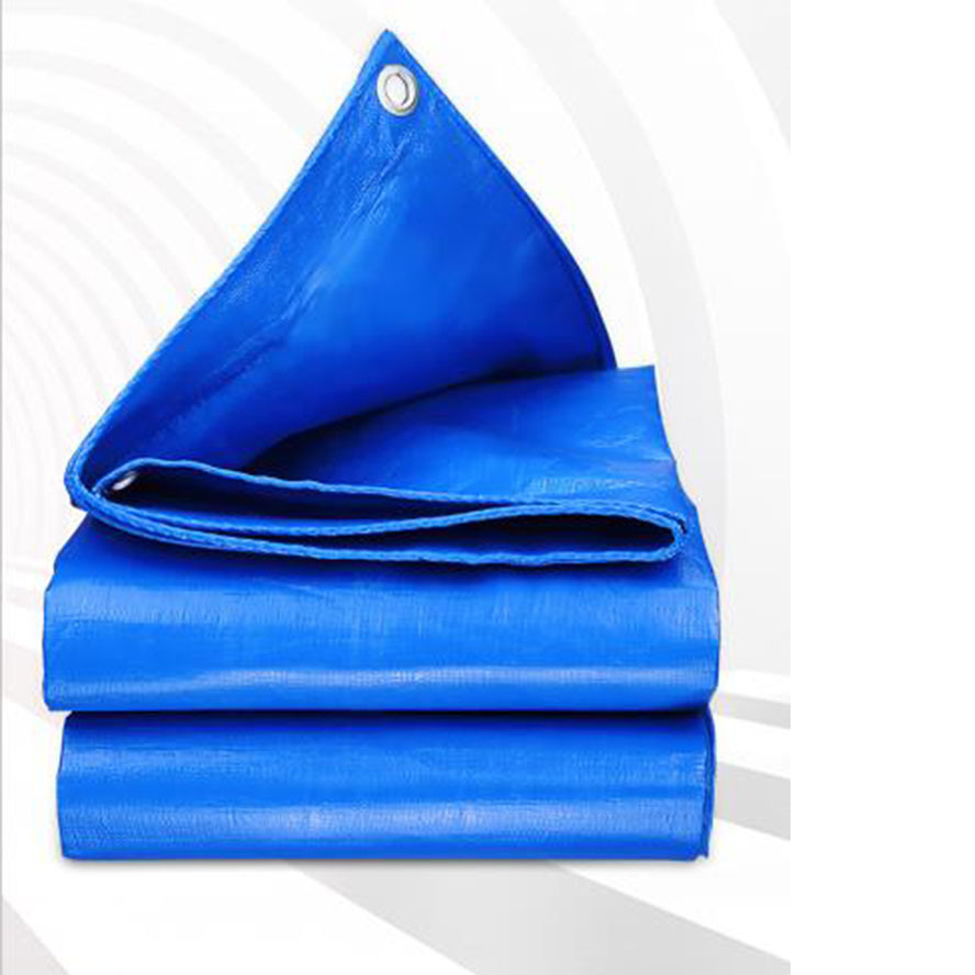 Double Blue DOUBLE Side Waterproof Polyethylene Fabric Woven Roof China Tarps Heavy Duty Tarpaulin For Tent Cover