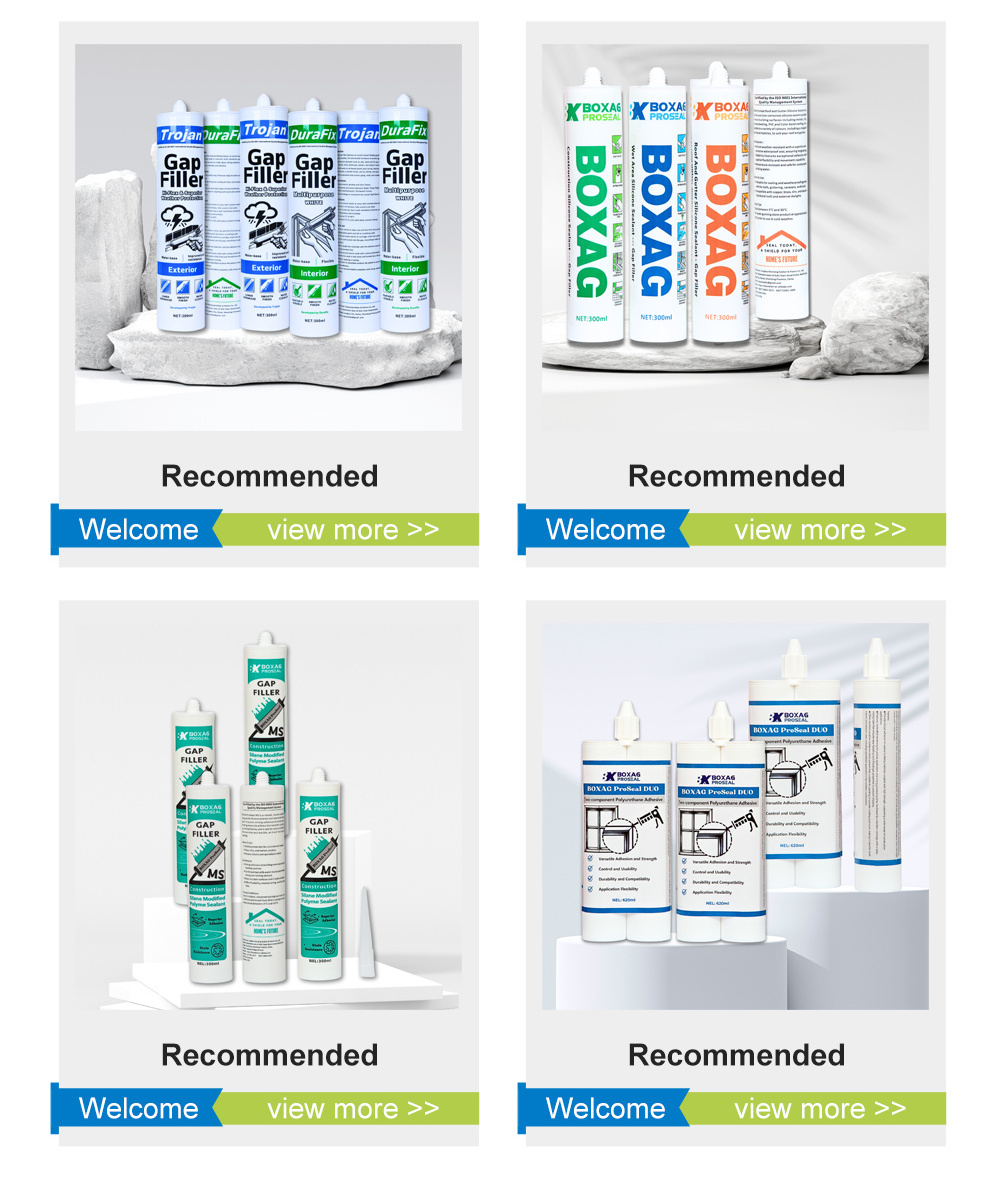 100% Polyurethane Skylight Glass Sealant Clear Waterproof Structural Adhesive & Sealant for Structural Purposes