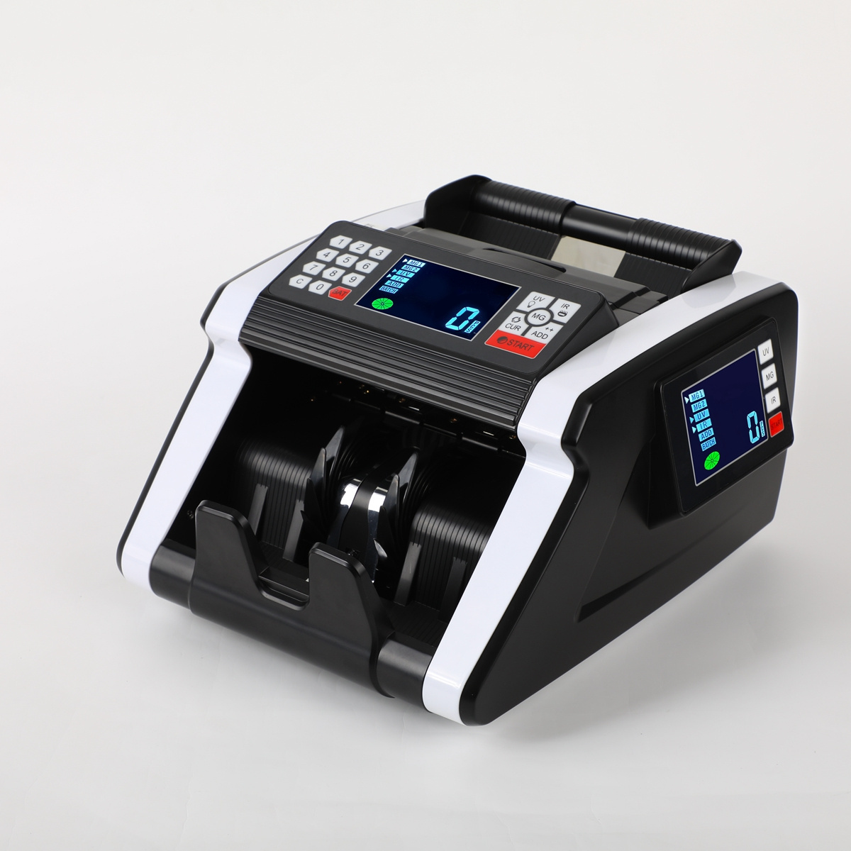 bank value mixed denomination money counter cash counting machine mini multi currency coin money counter