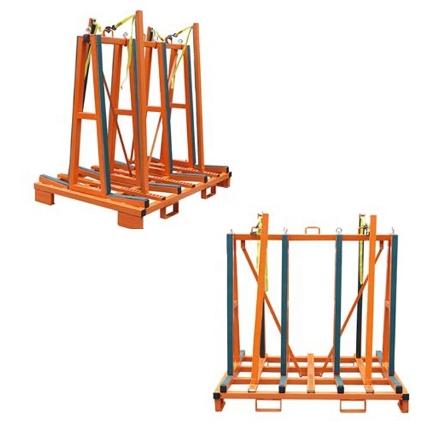 Multiple Purpose Heavy Duty Transport Rack Transport Cart F Display Rack for Granite Marble Slab Quartz Ceramic Glass