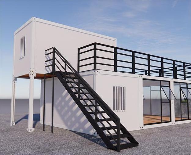 Container mobile house sales department display reception center integrated housing office hotel shops B&B room