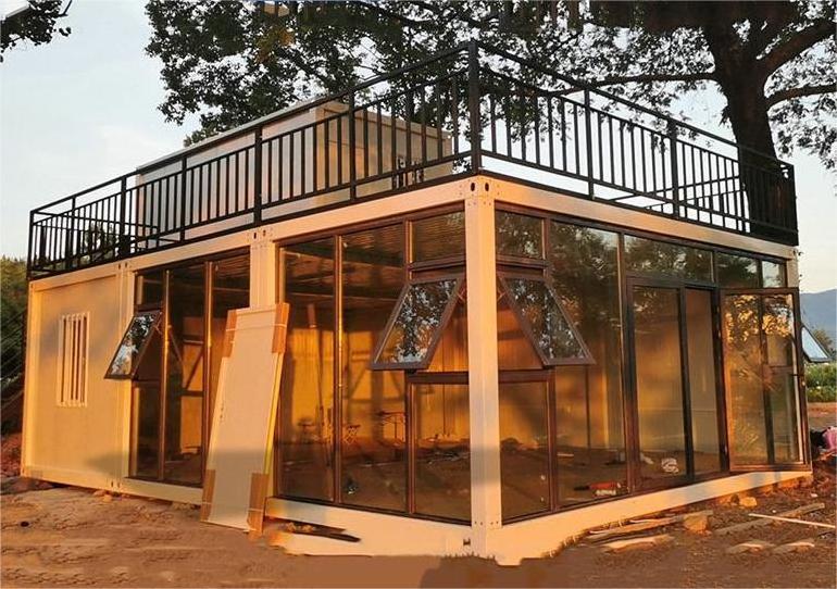 Container mobile house sales department display reception center integrated housing office hotel shops B&B room