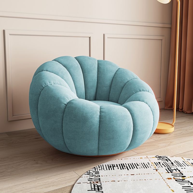 Lazy sofa single and double person pumpkin sofa chair Lamb velvet sofa rotating leisure chair can lie and sleep