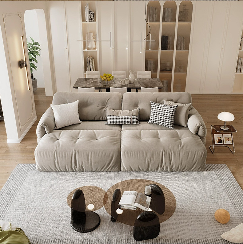 Remote Control Sofa New wireless remote control dual-use luxury sofa soft cloud electric ...