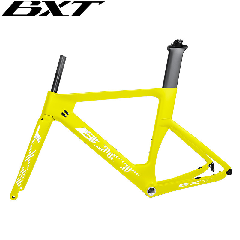 Carbon Road Frames 700C Hidden Cable Chinese Wholesales OEM Full Carbon Fiber Aero Shaping Disc Brake Road Bike carbon Frameset