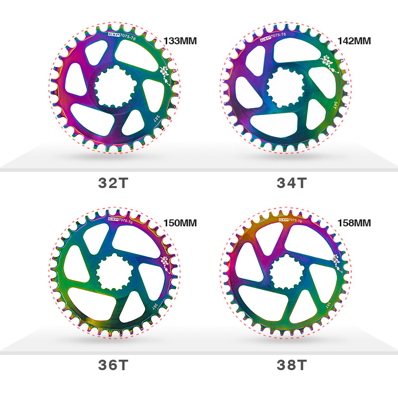 GXP chainrings Bicycle MTB Bicycle Chainwheel Ring Round Narrow Wide Gear Mountain bicycle GX GXP11  chain rings single disc