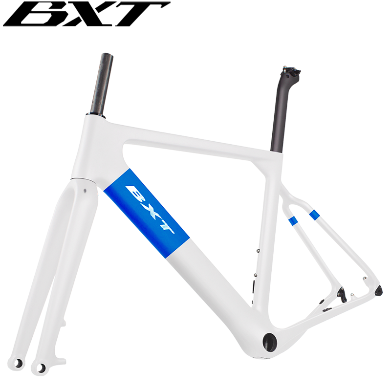 bxt 2023 carbon fiber bike frame road 700c size S M L carbon gravel bike frame wholesale carbon mtb frame 27.5 mountain bike