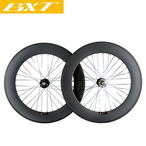 700C Carbon Road Bike Wheelset 50mm Tracking Fixed Gear Bicycle/V Brake/Disc Brake Clincher/Tubulares