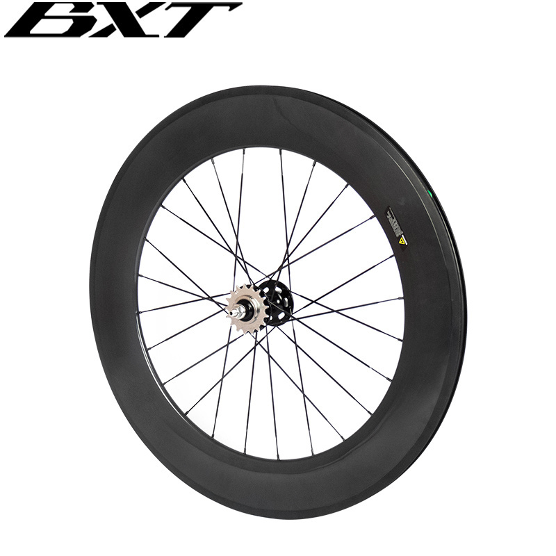 700C Carbon Road Bike Wheelset 50mm Tracking Fixed Gear Bicycle/V Brake/Disc Brake Clincher/Tubulares