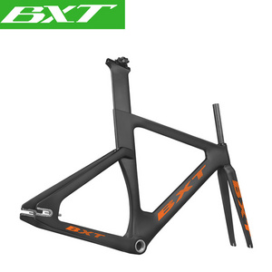 Carbon Track Bike Frame 700*25C Single Speed Carbon Fiber Road Frameset Fixed Gear 700C 57CM