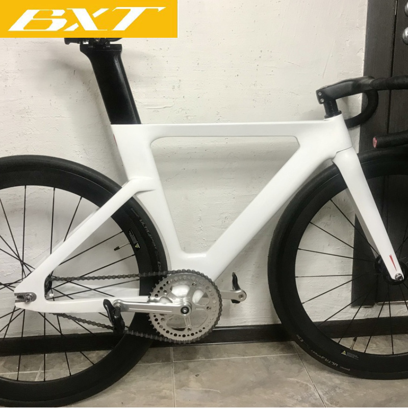 Carbon Track Bike Frame Only 700*25C Single Speed Carbon Fiber Road Frameset Fixed Gear Road Carbon Frame 700C 49CM