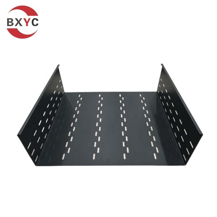 High Quality Indoor and outdoor Metal Steel Fireproof Powder Coated HDG Perforated Cable Tray With Accessories