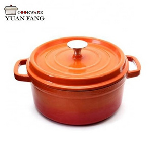 High Quality 10/16/20/22/24/26/28CM Made in China Kitchenware Eco- Friendly Casserole Dutch Oven for Soup Pot