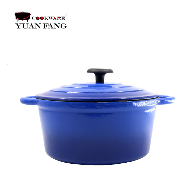 Wholesale High Quality Kitchen Cookware Sets Micro Pressure Cooker Enamel Cast Iron Pots and Pans Cookware Gift Set