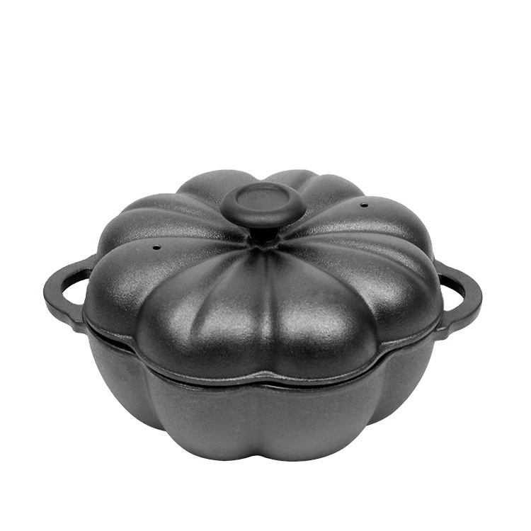 Wholesale 23CM Camping Cast Iron Baking Potato Pot Cookware Preseasoned Cast Iron Roast Sweet Potato Pot