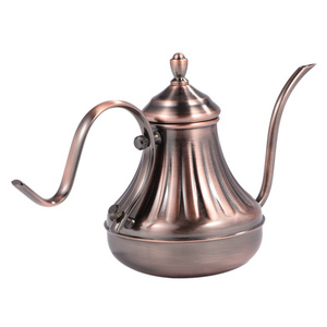 Pour Over Coffee Kettle, Elegant Stainless Steel Drip Pot for Pouring Coffee and Tea