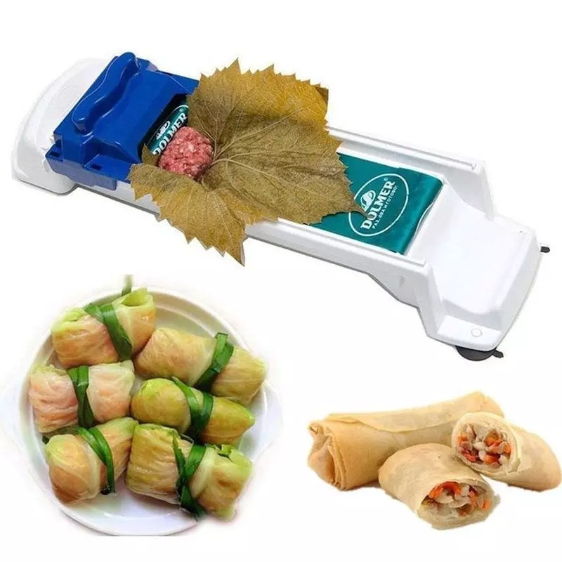 Magic Stuffed Grape & Vegetable Meat Rolling Tool Cabbage Leaf Rolling Tool-Yaprak Sarma Dolmer Roller Machine Moedor De Carne