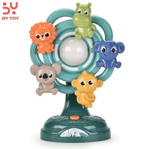 Educational Sound And Light Music Cartoon Animal Toy Ferris Wheel For Kids Light Music Cartoon Animal Toy Ferris Wheel