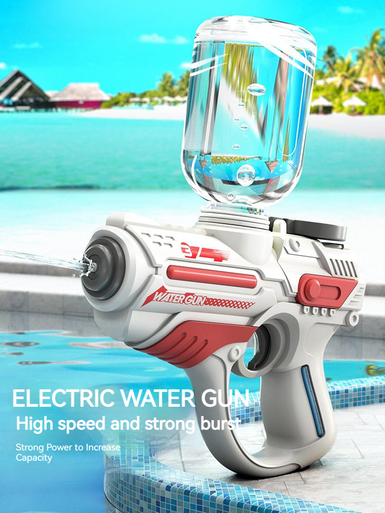 2023 Hot Selling Electric water gun children's toys water high pressure strong yi black technology web celebrity mini automatic