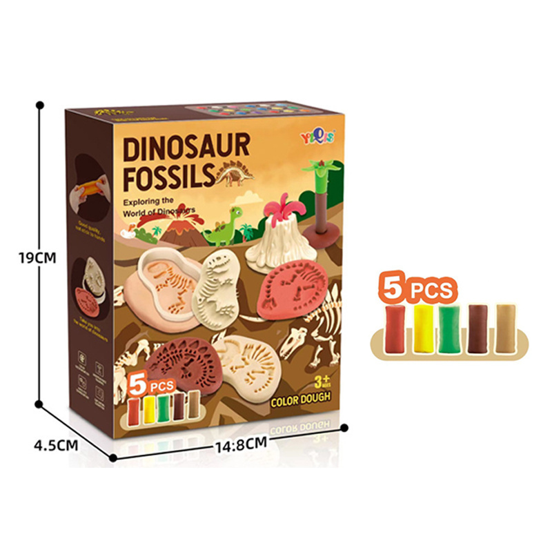 New Children archaeology kit diy Cheap Wholesale cute Dinosaur fossil gift educational toys