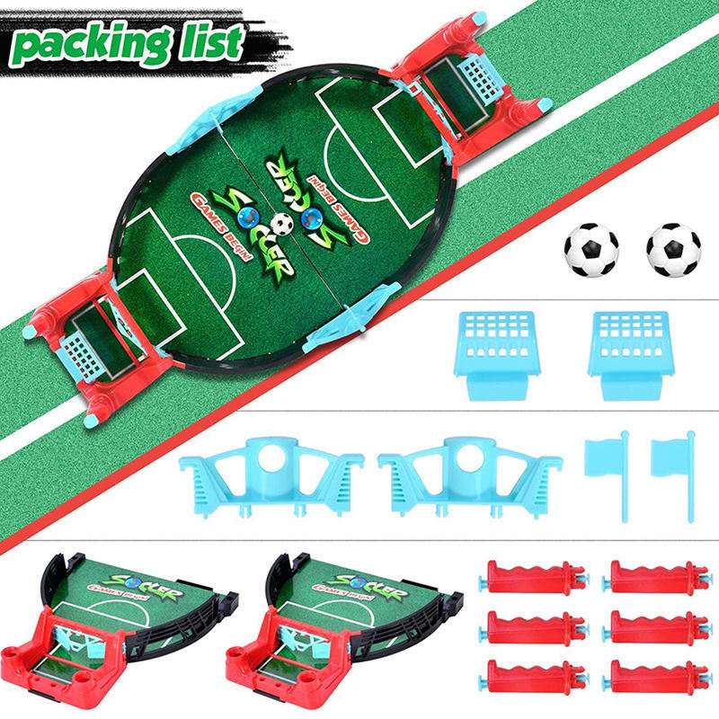 Novelty Mini Sport Game Funny Football Skill Tabletop Game Finger Battle Soccer Game For Kids