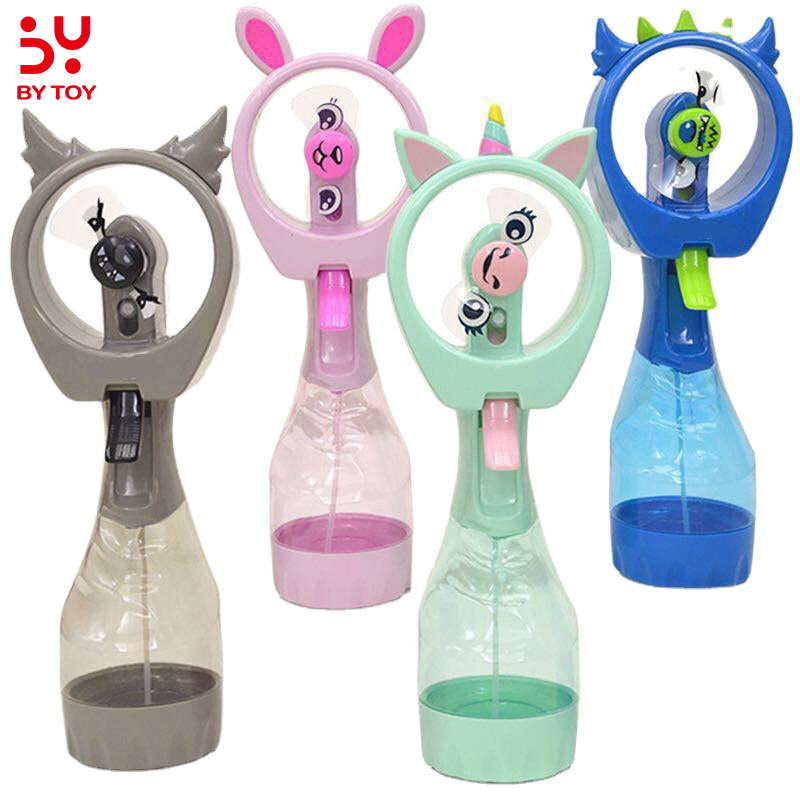 2 in 1 Portable Handheld Mini Water Spray Fan Summer Outdoor Travel Cooling Misting Spray Bottle Fan