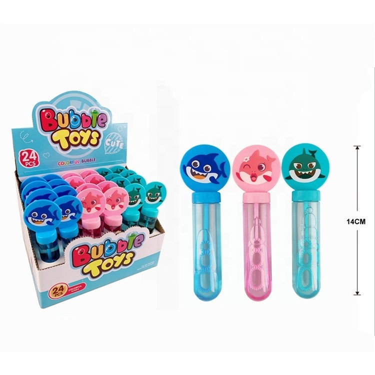 Portable Small Cartoon Animal Handle Soapy Water Bubble Stick Children Toy