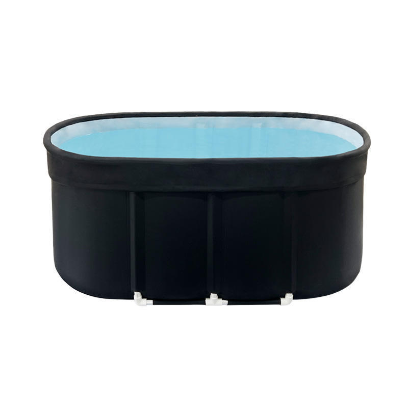 Large Size Oval Bathtub Foldable Ice Bathtub For Indoor And Outdoor Use Independent Home SPA Portable Oval Ice Bathtub