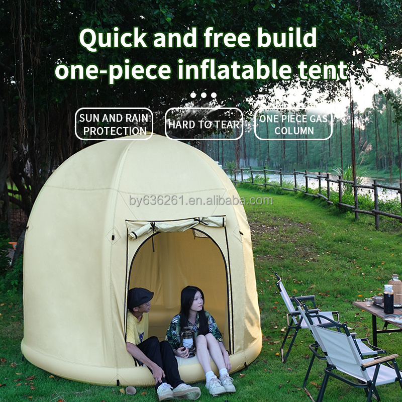 Outdoor Waterproof and Windproof Airtent Support Customized Inflatable Tent Large Size Family Camping Portable Airtent