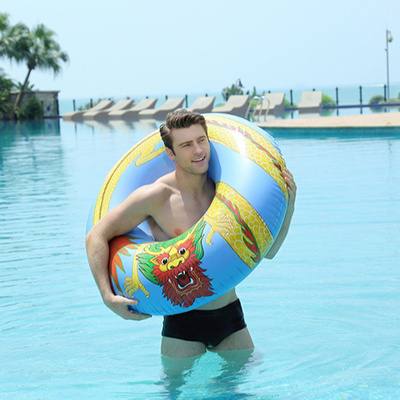 float inflatable adult swim ring for pool