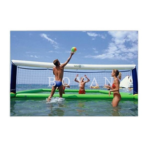 Inflatables Factory High Quality beach water pool inflatable volleyball court sealed water volleyball play court