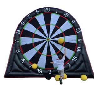 Custom Outdoor Exciting Inflatable Soccer Darts Board Inflatable Game with Inflatable Balls for Sport Game Castle EN71/CE/TUV