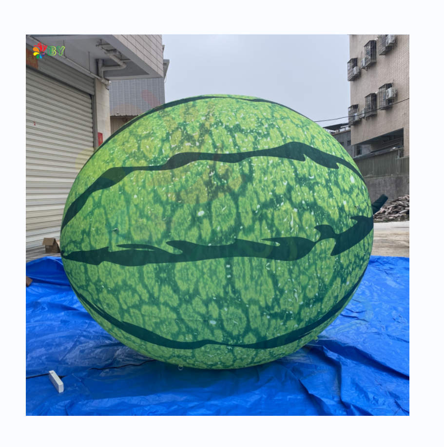 BOYAN Giant inflatable watermelon mango fruit balloon with custom logo