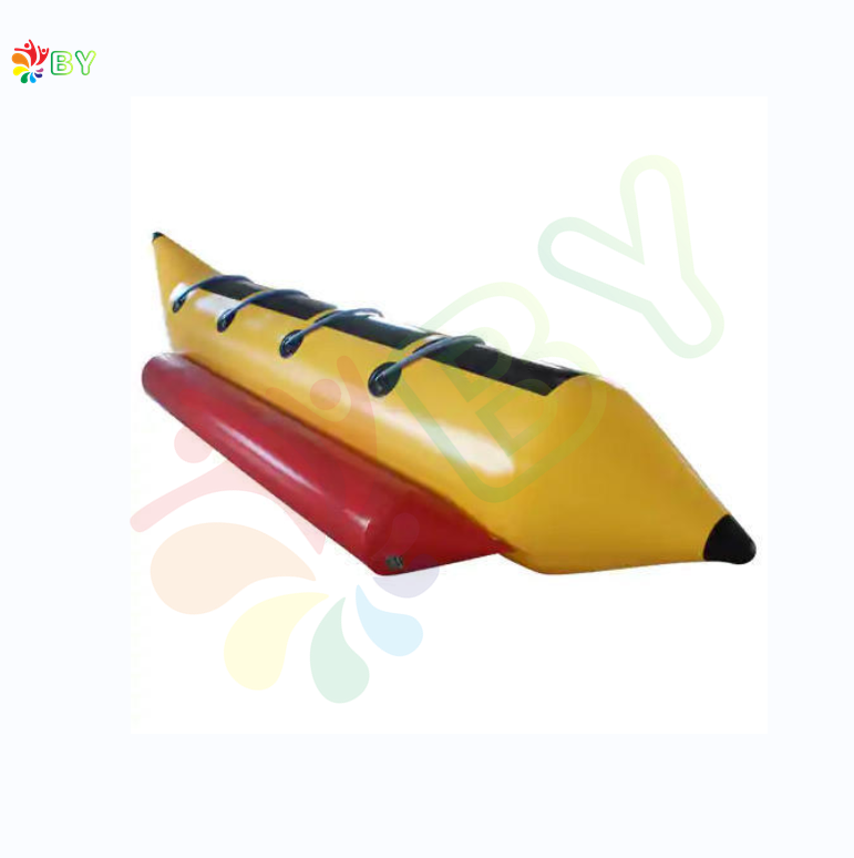 BOYAN Best Sale Strong PVC Tarpaulin Towable Water Inflatable Flying Sea Banana Boat for 4 Passengers