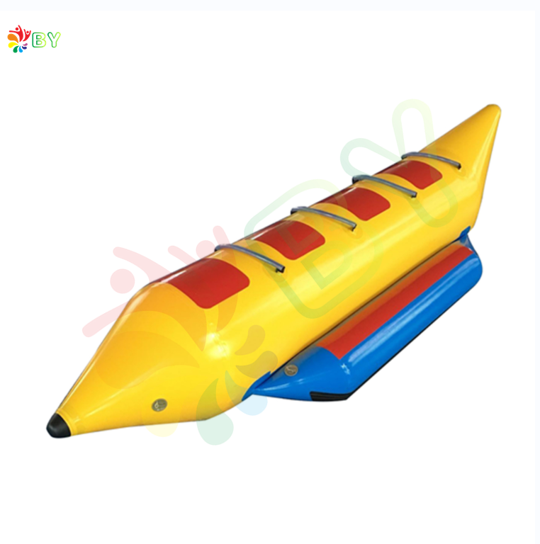 BOYAN Best Sale Strong PVC Tarpaulin Towable Water Inflatable Flying Sea Banana Boat for 4 Passengers