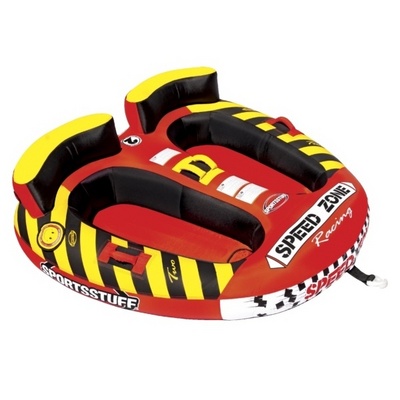 2-4 Person Donut Boat Inflatable Water Towable Tube Ski Boat For Jet Ski Water Fun