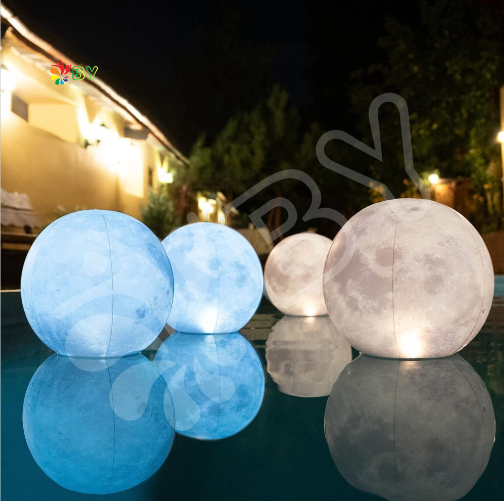 BOYAN Holiday Decorations inflatable moon balloon hot sale inflatable moon globe for event