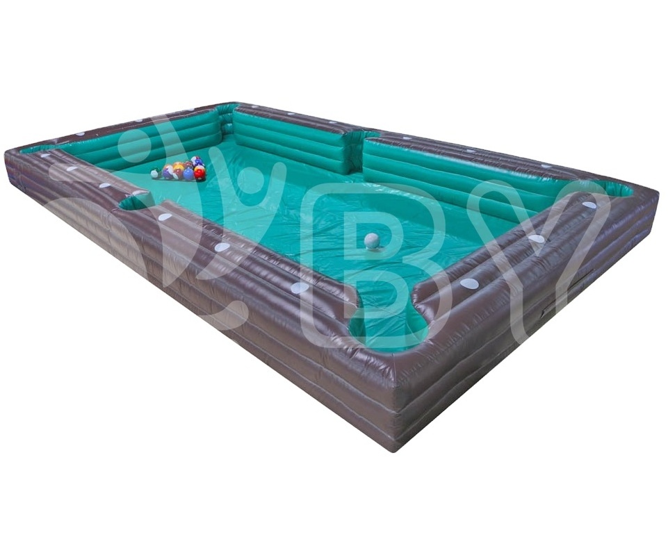 BOYAN Inflatable Human Billiards Giants Pool Table All Ages Interactive Game for special soccer events