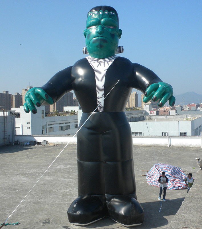 Large inflatable super hero/Inflatable green hulk for Christmas decoration