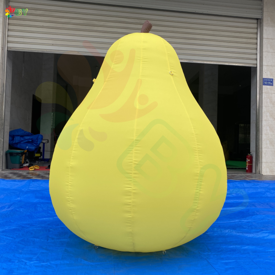 BOYAN realistic looking Inflatable PEAR advertising balloon,giant inflatable fresh pineapple fruit toy balloon for promotional