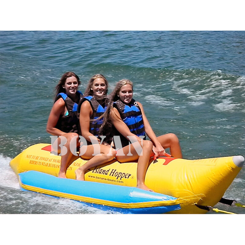 10 person toys towable water sports inflatable flying fish banana boat for sale