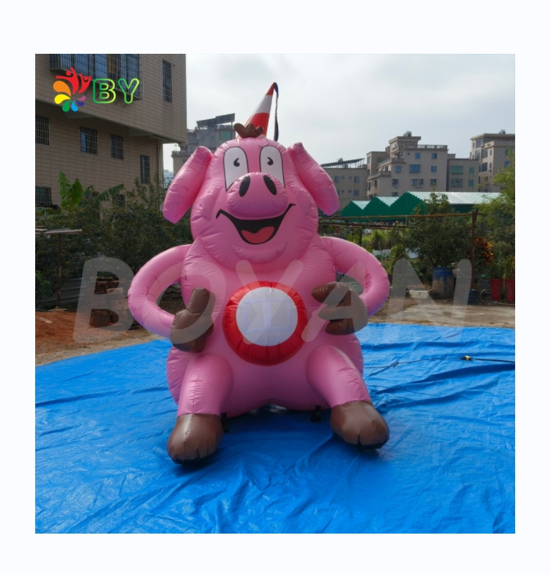 BOYAN inflatable pig balloon, giant inflatable advertising balloons