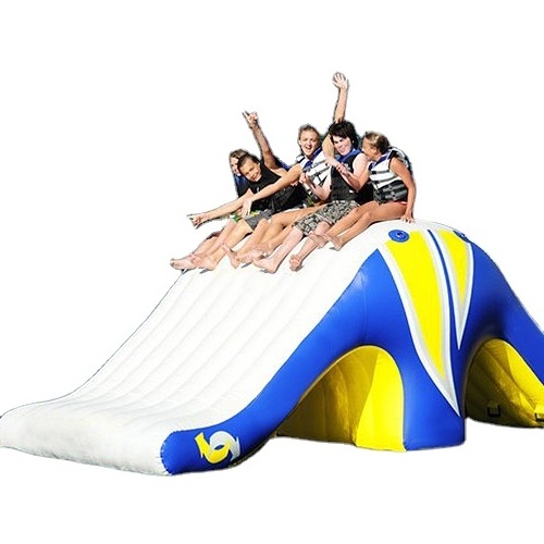 Inflatable 10 Person Seesaw Floating Water Toys, Inflatable Water Totter slide for Water Park Game